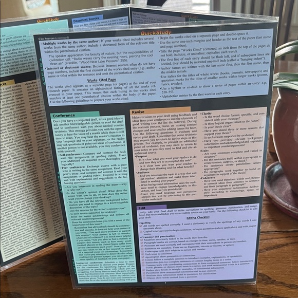 Essays & Term Papers Quick Study Guide - Picture 3 of 6